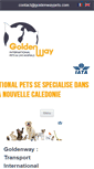 Mobile Screenshot of goldenwaypets.com